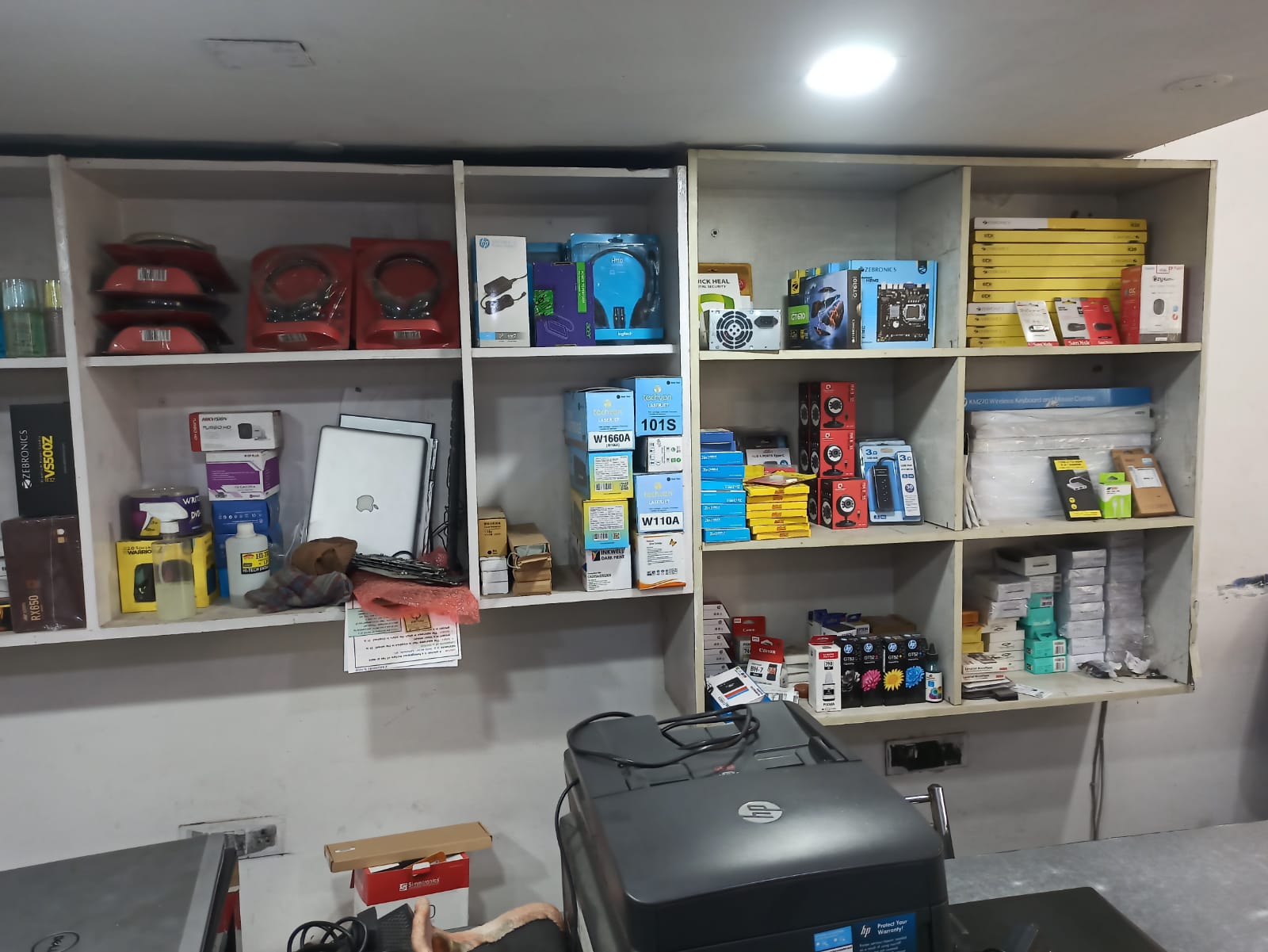 Counter and payment area